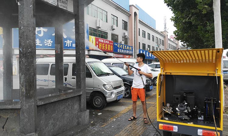 電動(dòng)高壓清洗車