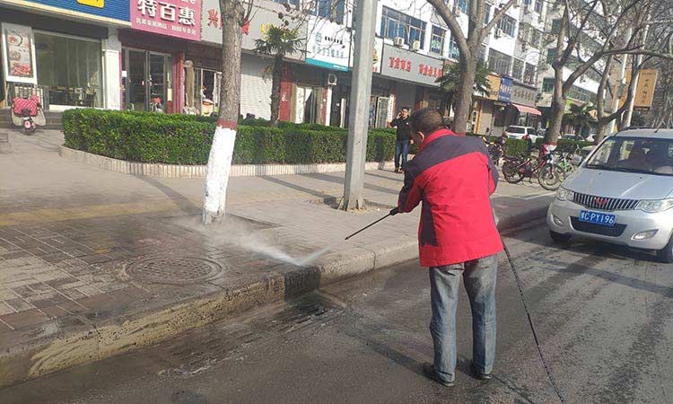 小型高溫高壓清洗車