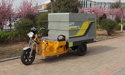 三輪電動高壓清洗車，小吃街清洗神器