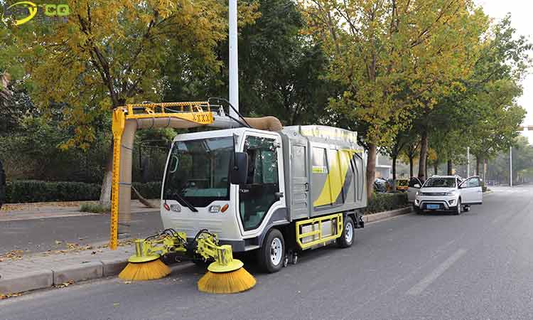 純電動樹葉收集車