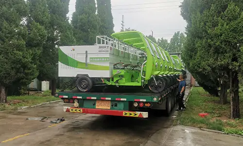 三輪電動高壓清洗車裝車完畢準備發(fā)往深圳某環(huán)衛(wèi)