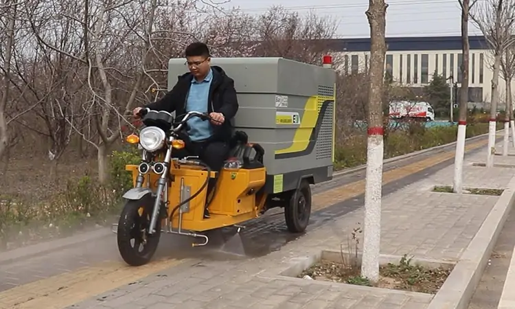 三輪電動(dòng)高壓清洗車