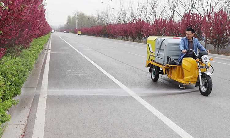 小型電動三輪高壓清洗車