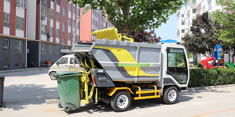 后裝式垃圾清運車_環(huán)衛(wèi)垃圾車_市政垃圾車_小型環(huán)衛(wèi)垃圾車