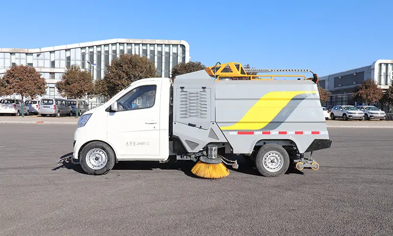 綠色行動，城市清潔新時代：純電動洗掃車全面上市